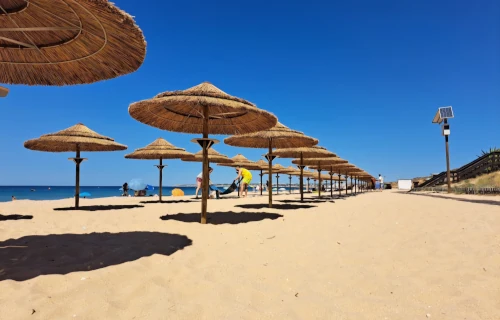 Sombrilla de Junco Africano Belleza